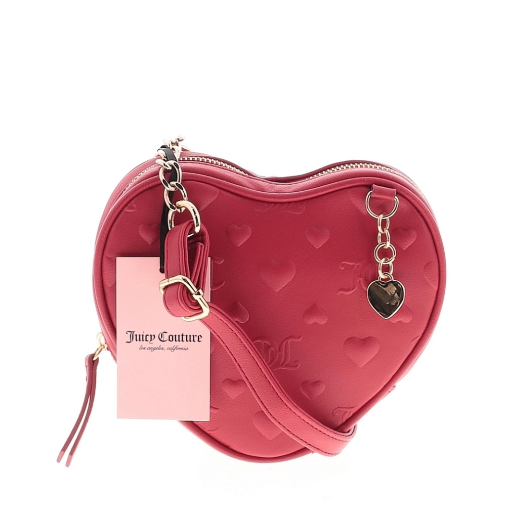 Juicy Couture Red Heart Crossbody Bag